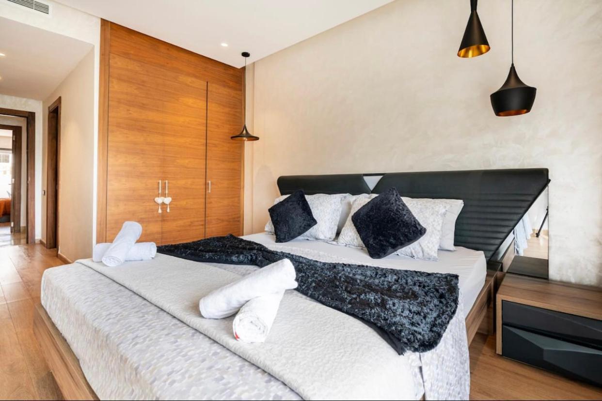 Incantevole Luxury Apprt Nel Cuore Di คาซาบลังกา ภายนอก รูปภาพ